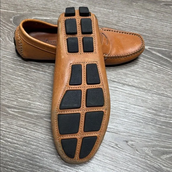 Mercanti Fiorentini Women 7.5 Brown Leather Loafers - Picture 3 of 7